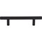 Elements 96 mm Center-to-Center Matte Black Naples Cabinet Bar Pull 156MB - alternate 7